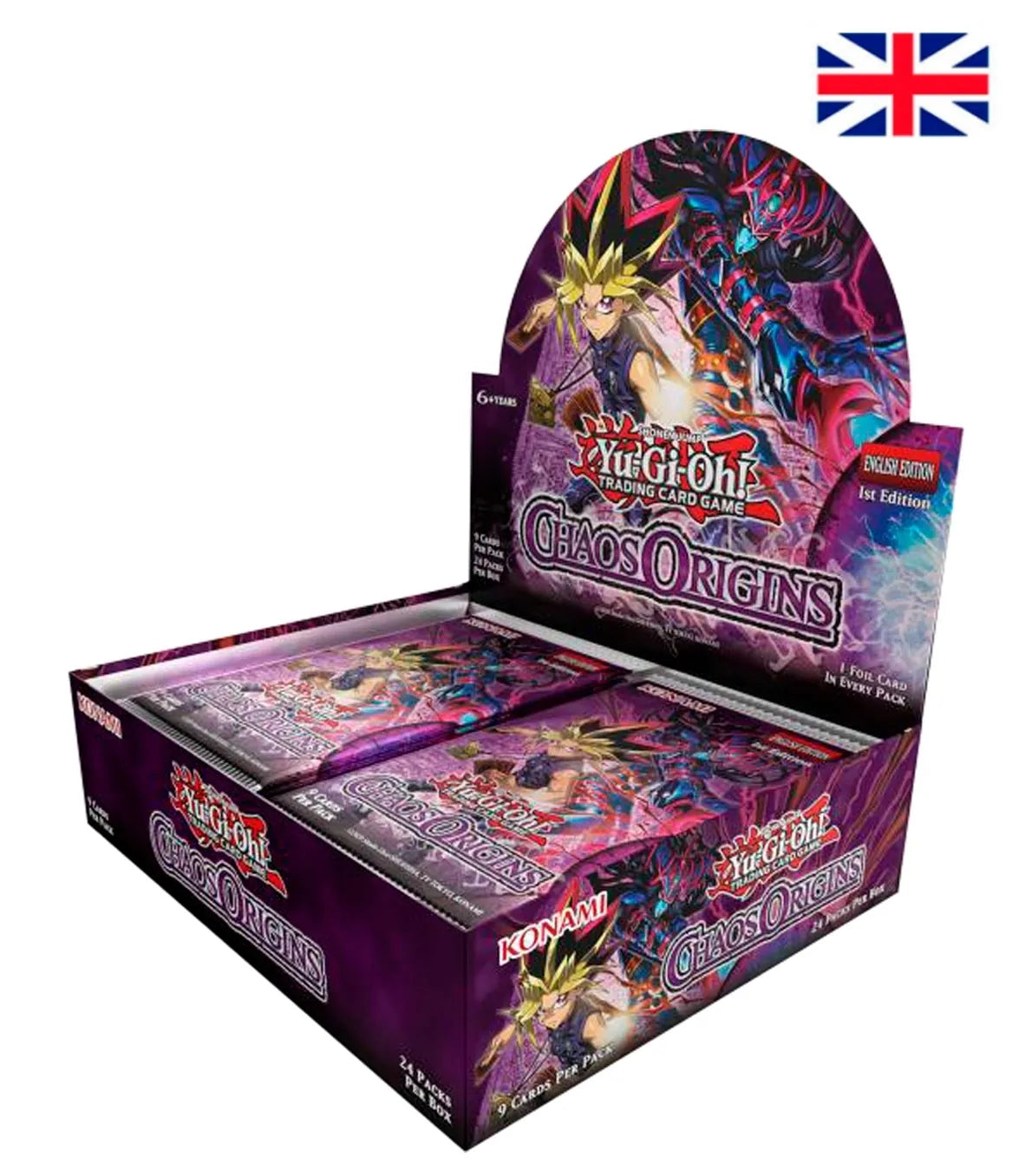 Yugioh! Chaos Origins - Booster Display (24 Booster) - Englisch