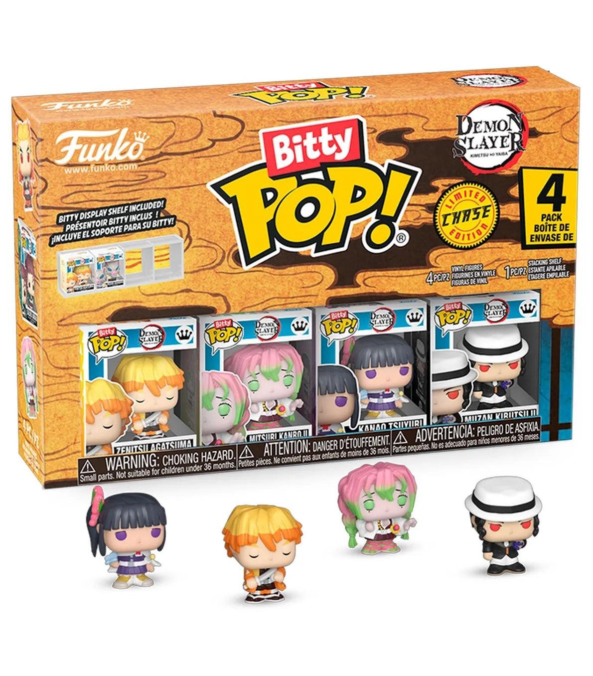 Funko Bitty POP! 4-Pack Pack Series 1 Demon Slayer - Kimetsu no Yaiba