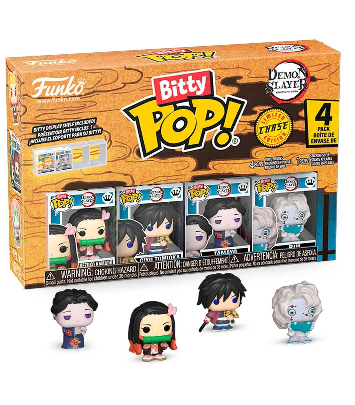 Funko Bitty POP! 4-Pack Pack Series 2 Demon Slayer - Kimetsu no Yaiba