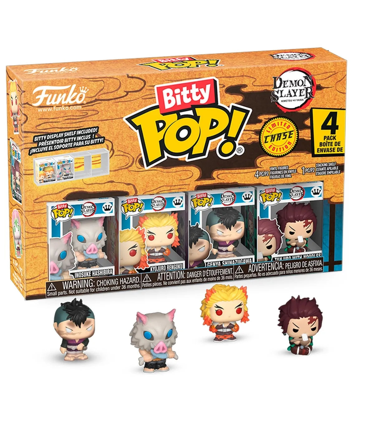 Funko Bitty POP! 4-Pack Pack Series 3 Demon Slayer - Kimetsu no Yaiba