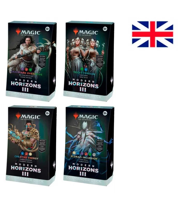 Magic: The Gathering – Modern Horizons 3 Commander Deck Display (4 Decks) EN