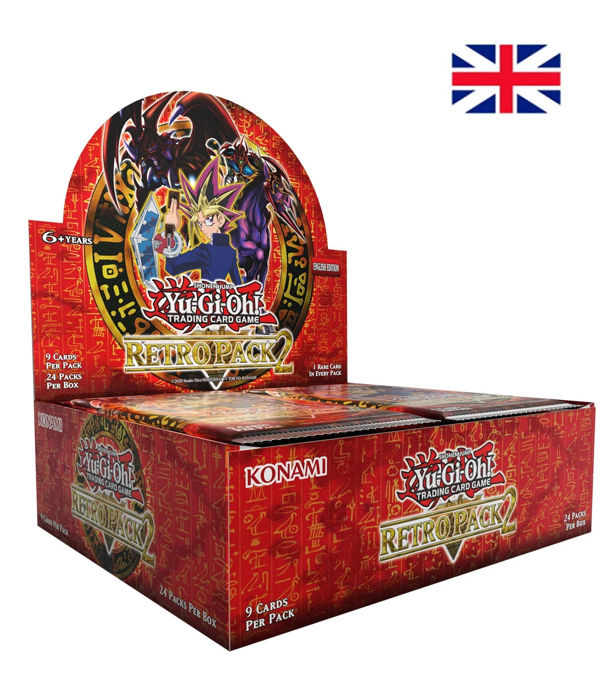 Yugioh! Retro Pack 2 (Reprint) - Booster Display (24 Booster) - Englisch