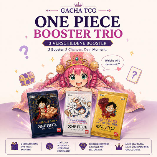 Gacha TCG - Gacha Box 4 - One Piece Zufällige Booster - Englisch