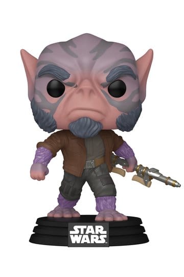 Star Wars: The Mandalorian and Grogu POP! Vinyl Wackelkopf-Figur Zeb Orrelios 9 cm