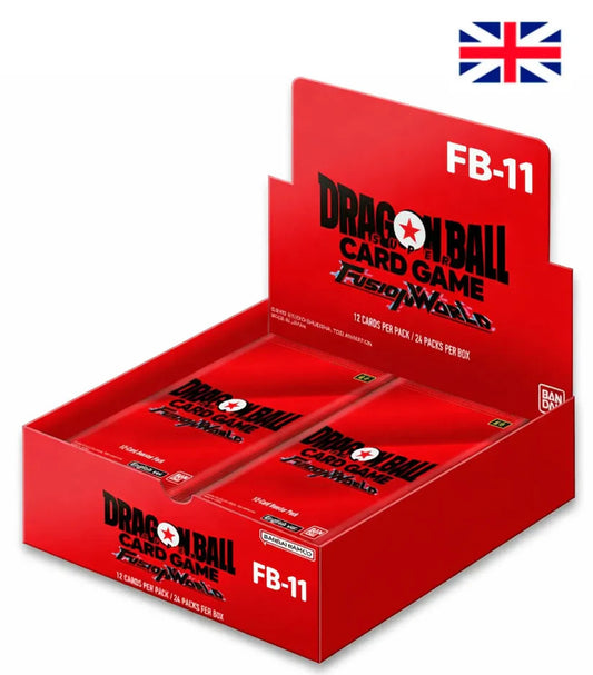 DBS Card Game - DBS FB11 Display CASE (12x Display) - Englisch Sealed
