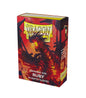 Small 59mm X 86mm Japanese Matte Ruby (60) Dragon Shield