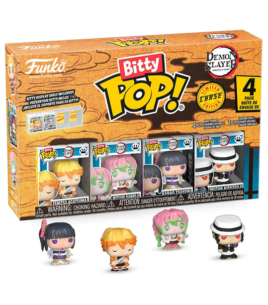 Funko Bitty POP! 4-Pack Pack Series 1 Demon Slayer - Kimetsu no Yaiba