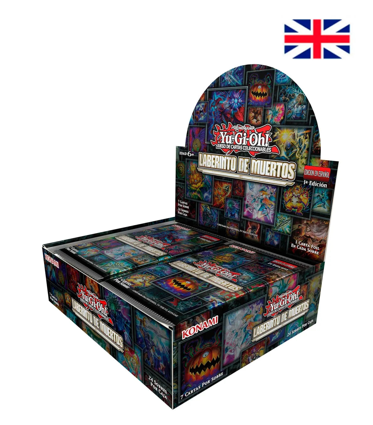 Yugioh! Maze of Muertos - Booster Display (24 Booster) - Englisch