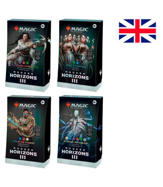 Magic: The Gathering – Modern Horizons 3 Commander Deck Display (4 Decks) EN
