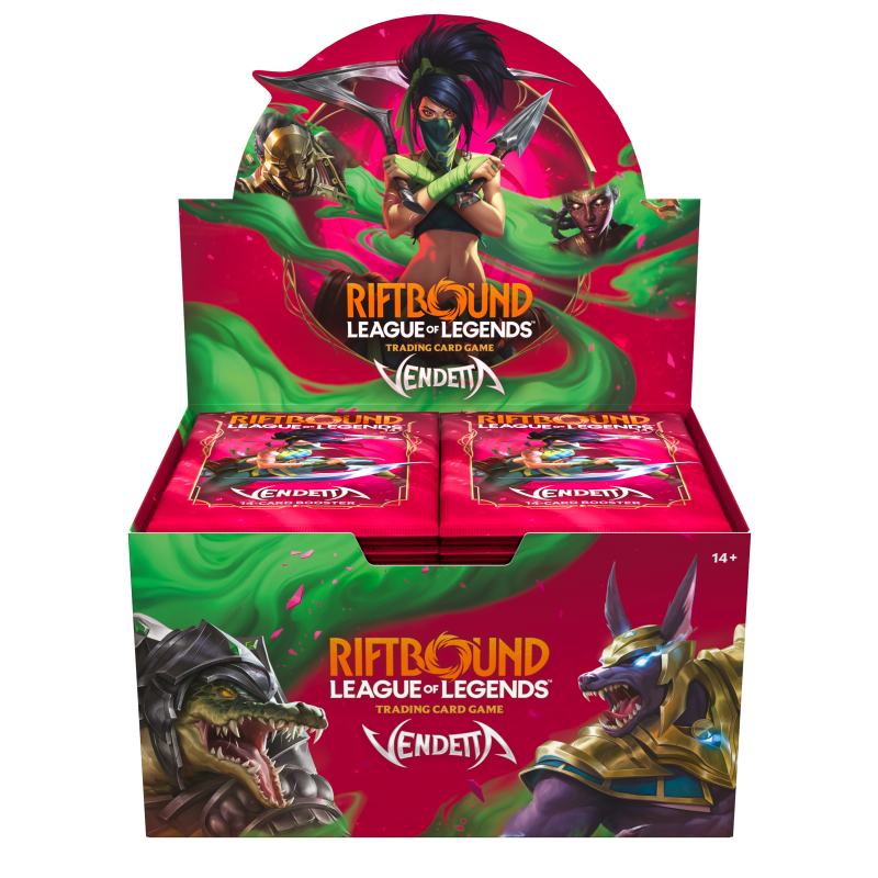 Riftbound: League of Legends TCG – Vendetta Booster Display (24 Booster) EN