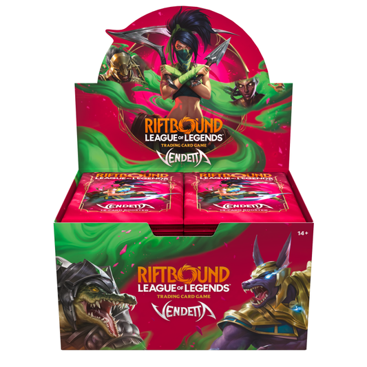 Riftbound: League of Legends TCG – Vendetta Booster Display CASE (6x Display) EN