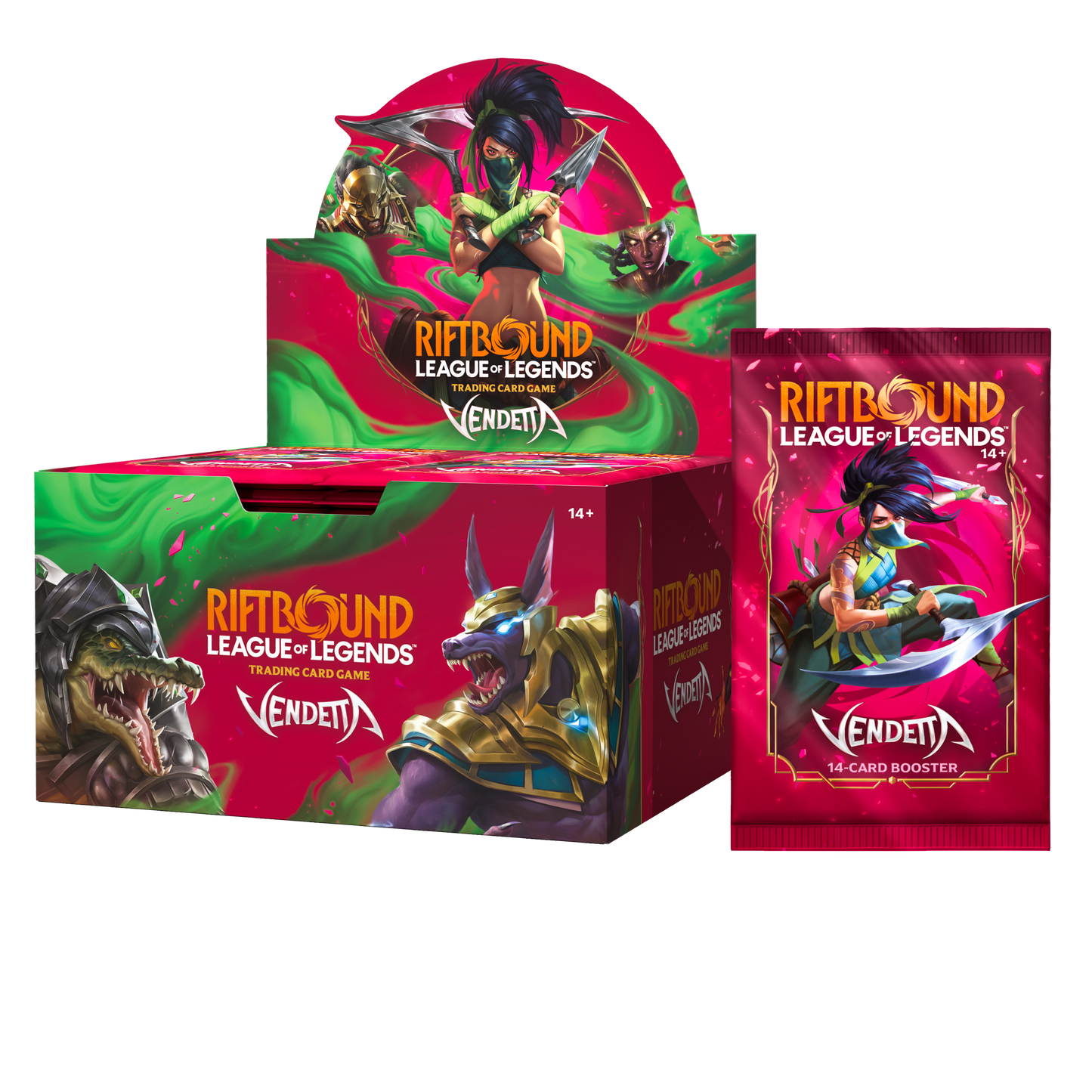 Riftbound: League of Legends TCG – Vendetta Booster Display (24 Booster) EN