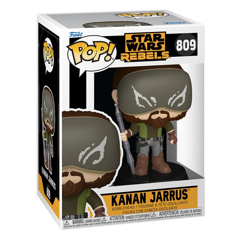 Star Wars POP! Vinyl Wackelkopf-Figur Kanan Jarrus 9 cm