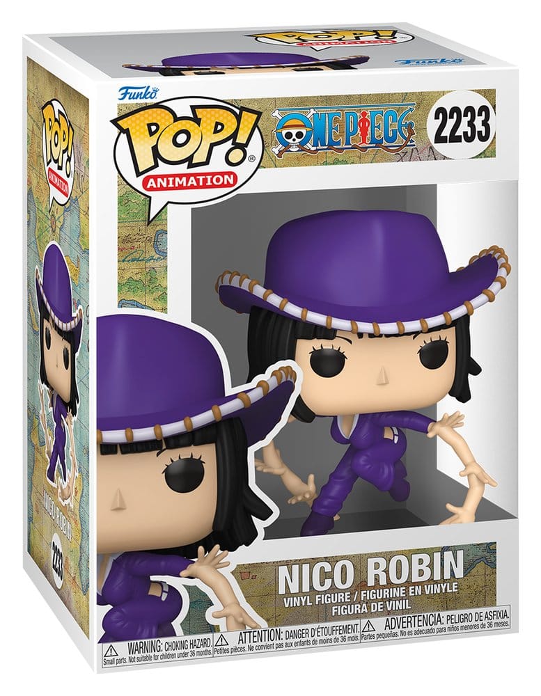 One Piece POP! Animation Vinyl Figur Robin (Refresh) 9 cm